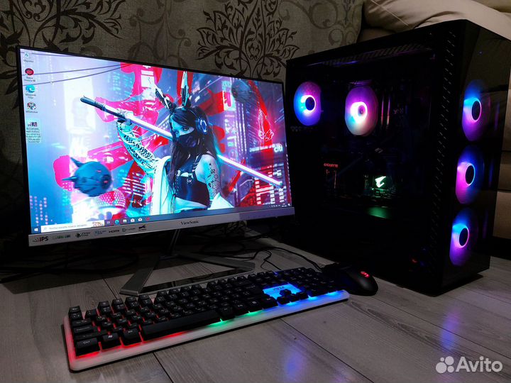 Игровой пк ryzen 7+ RTX 2070 super