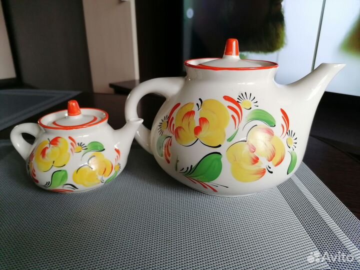 Чайник заварочный Славянский керам комбинат СССР