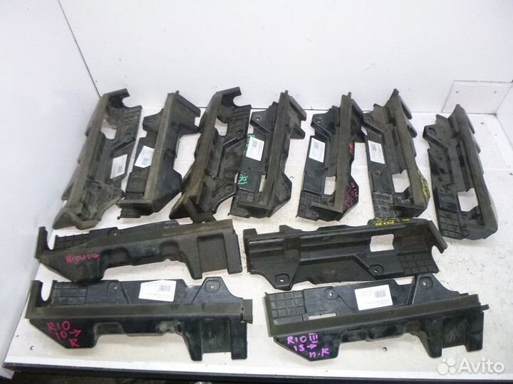 Дефлектор радиатора правый Kia Rio III (2011—2017)