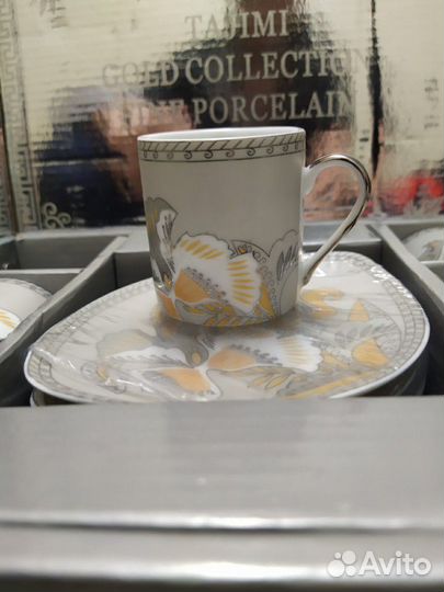 Сервиз кофейный Tajumi gold collection