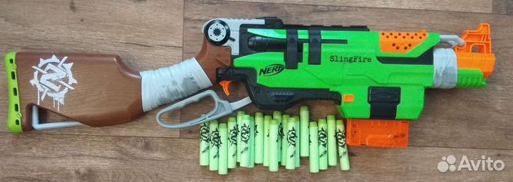 Бластер nerf slingfire