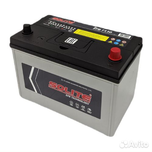 Аккумулятор Solite EFB T110 (90Ач, 870А)