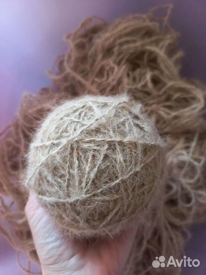 Спрясть собачью шерсть