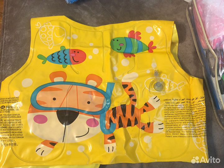 Жилет для плавания 3-5 лет 18-23 кг