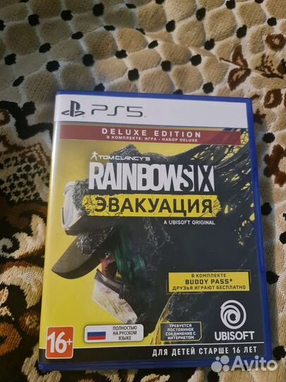 Игра на ps5 Rainbow six эвакуация