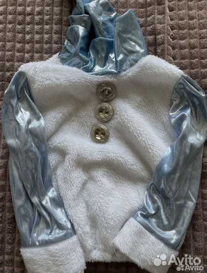 Новогодний костюм снеговик 92 98