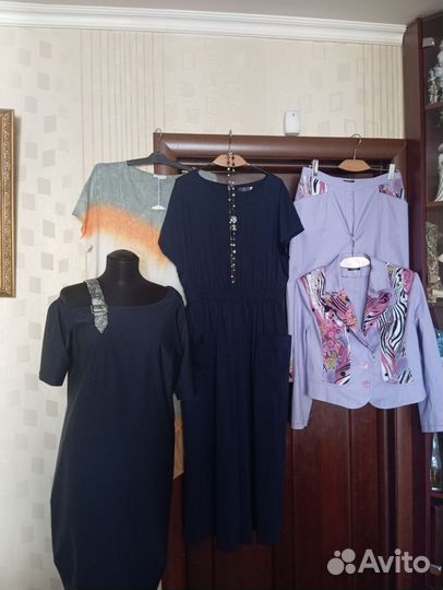 Брюки р.52-54 костюм платье кофта кардиган