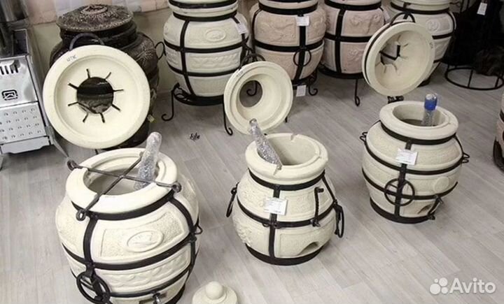 Тандыр с откидной крышкой в ассортименте