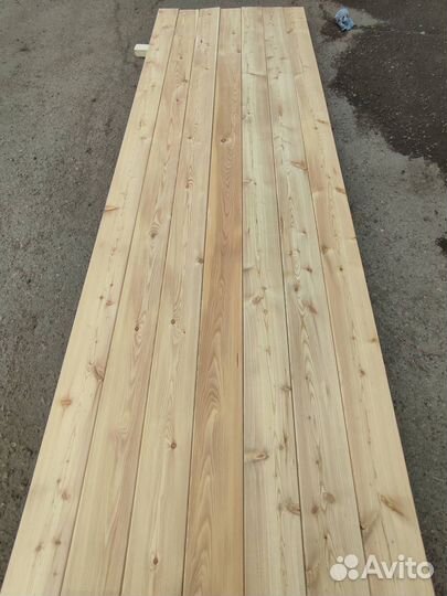 Палубная доска из лиственницы 27х142х3800 сорт ав