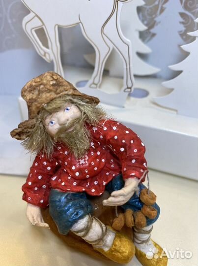 Ватные игрушки. Домовой