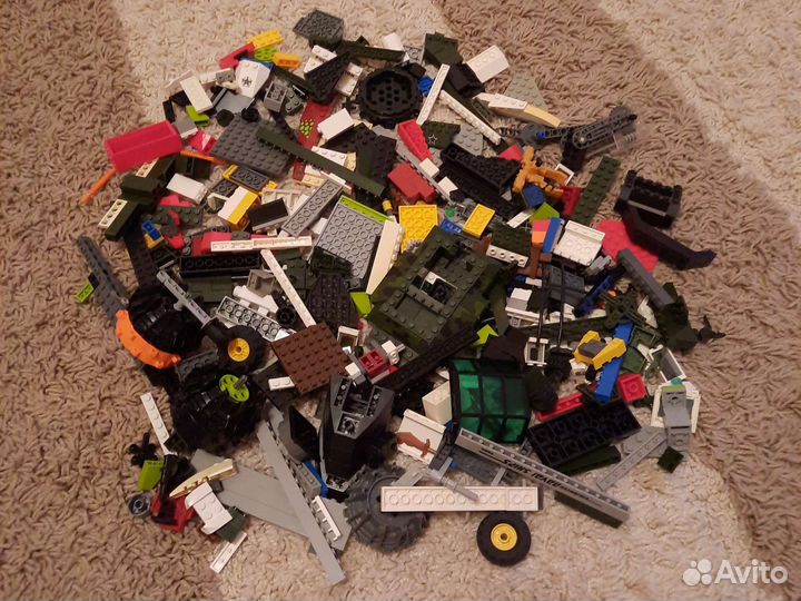 Lego россыпью, ключ