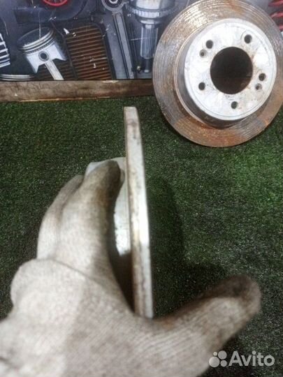 Диск тормозной задний Kia Ceed купе 3 двери JD 1.6