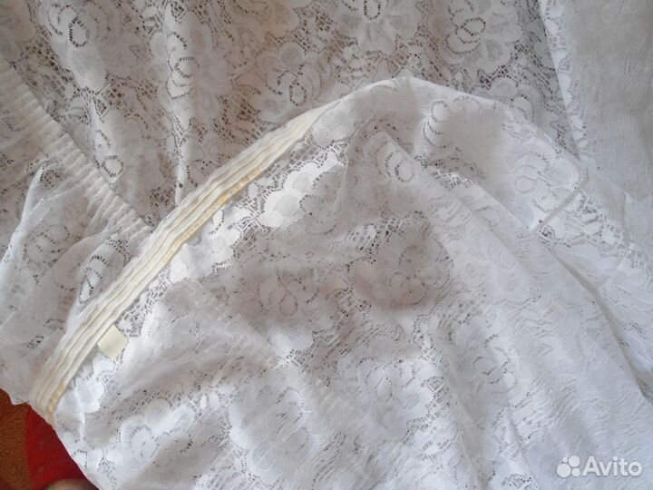 Гардина с воланом