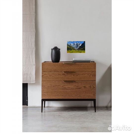 Картина горы Кавказа 20*30 см Домбай Эльбрус