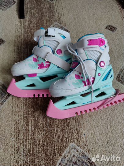 Коньки раздвижные 26-31