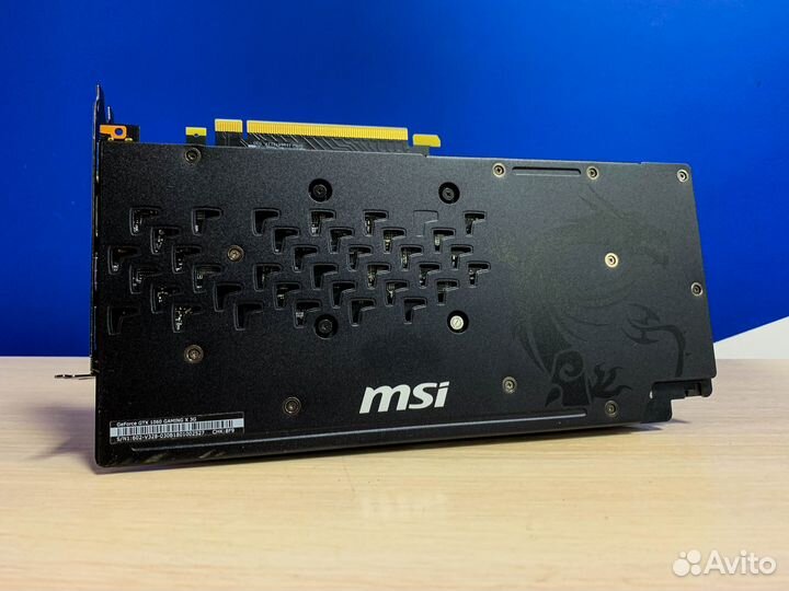 Видеокарта MSI Gaming X GTX 1060 3Gb 192Bit