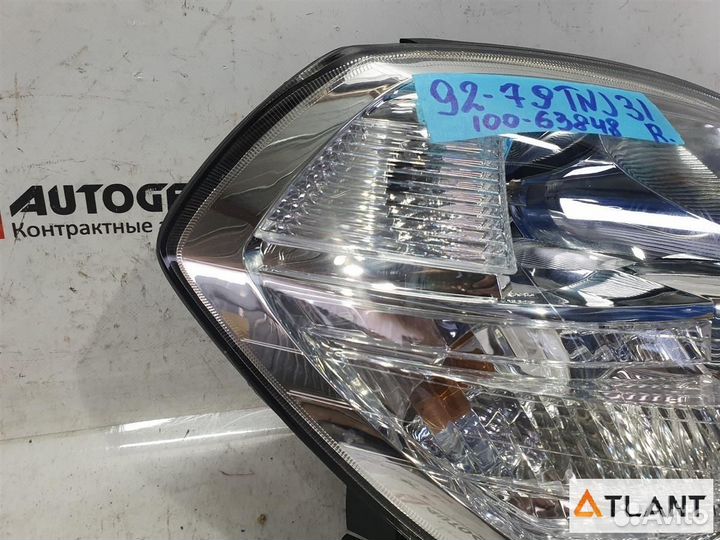 Фара передняя правая nissan teana