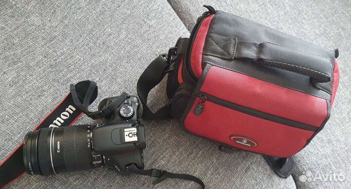 Фотоаппарат canon eos 550d kit 18-135