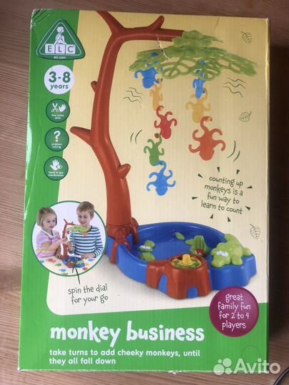Игра балансир ELC обезьянки