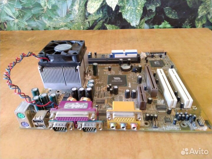Винтажные мат. платы +процессоры+HDD