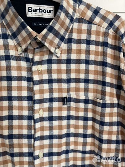 Рубашки мужские Barbour M, L
