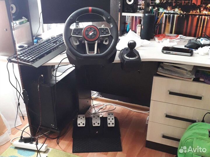 Игровой руль flashfire suzuka Racing Wheel ES900R