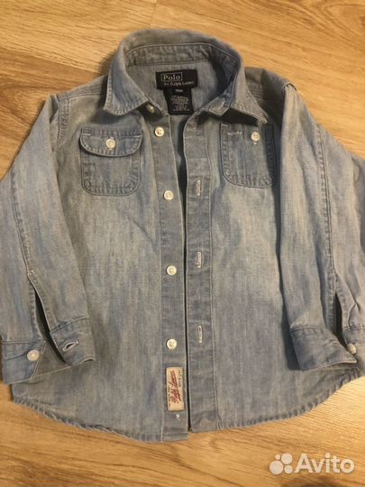 Джинсовая рубашка Polo Ralph Lauren