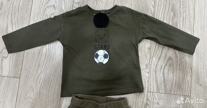 Комплект детский лонгслив и брюки «mango kids»