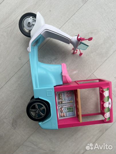 Скутер бистро Barbie, мопед