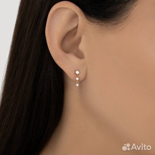 Серьга sokolov из золота, 170060