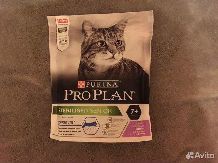 Сухой корм Проплан для кошек старше 7 лет,400гр