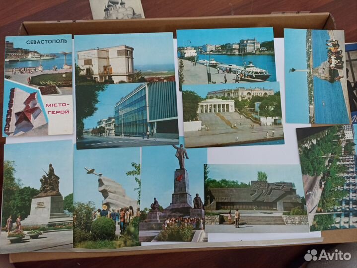 Наборы открыток с видами городов СССР