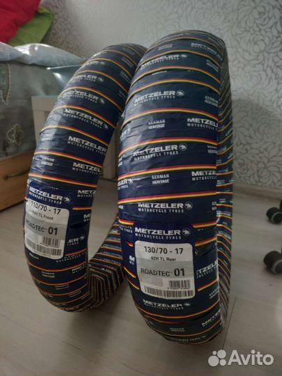 Metzeler roadtec 01 130/70/17 - 110/70/17 Комплект