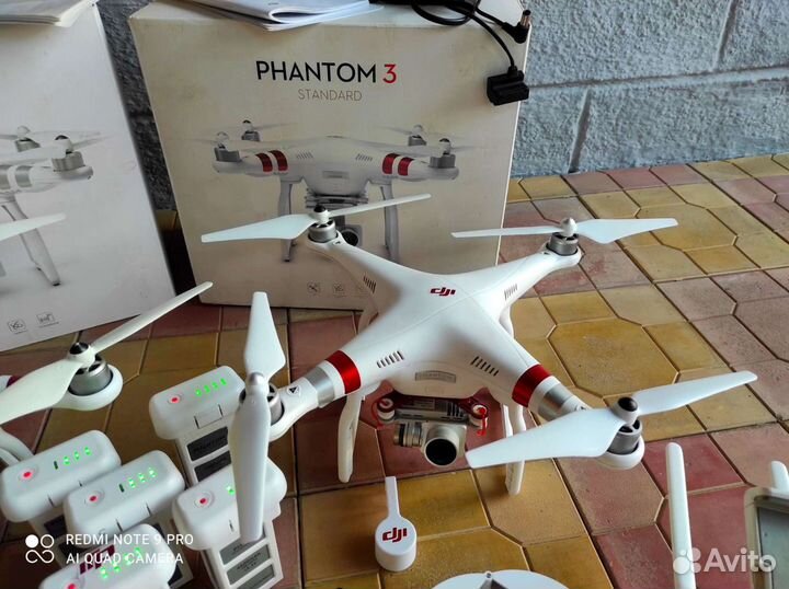 Квадрокоптеры DGI phantom 3 standart и advanced