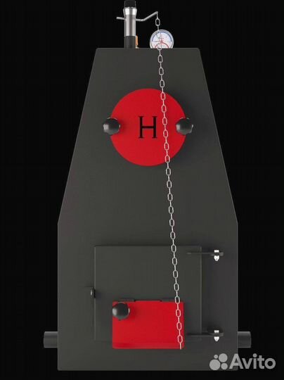 Твердотопливный котёл 8 квт