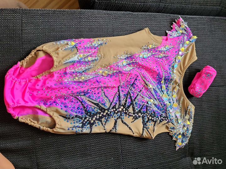 Купальник для спортивной аэробики 122-134