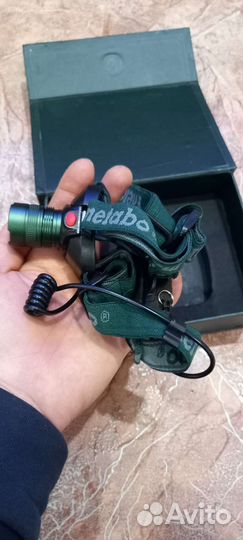 Налобный фонарь Metabo