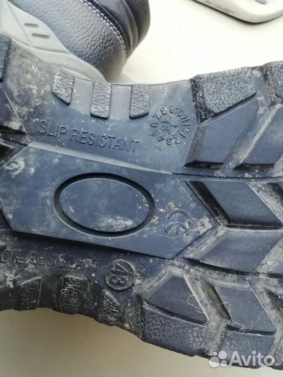 Ботинки рабочие 43 б.у.теплые