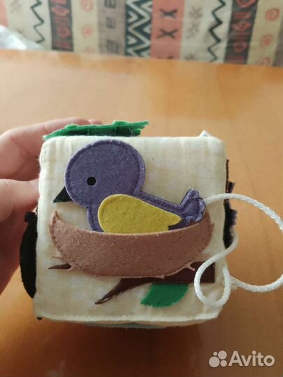 Фетровый кубик