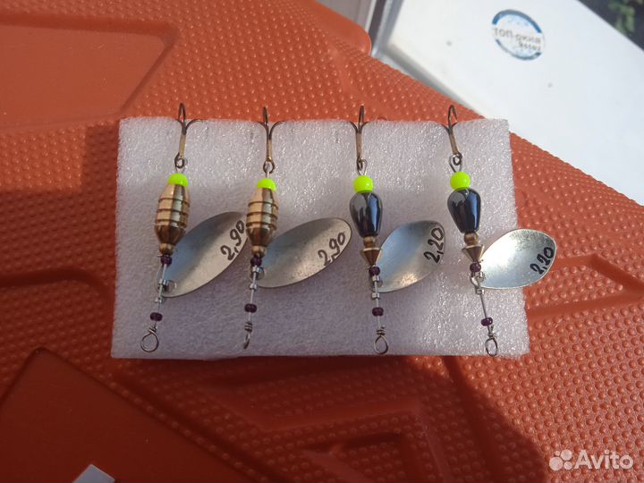 Вращающиеся блесна ручной работы