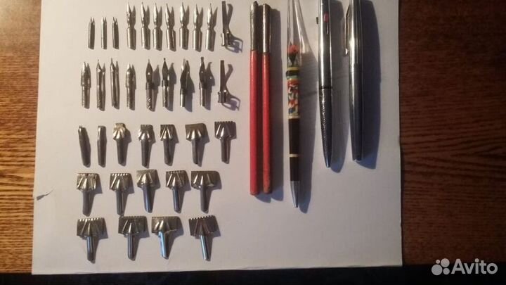 Ручки перьевые, перья СССР