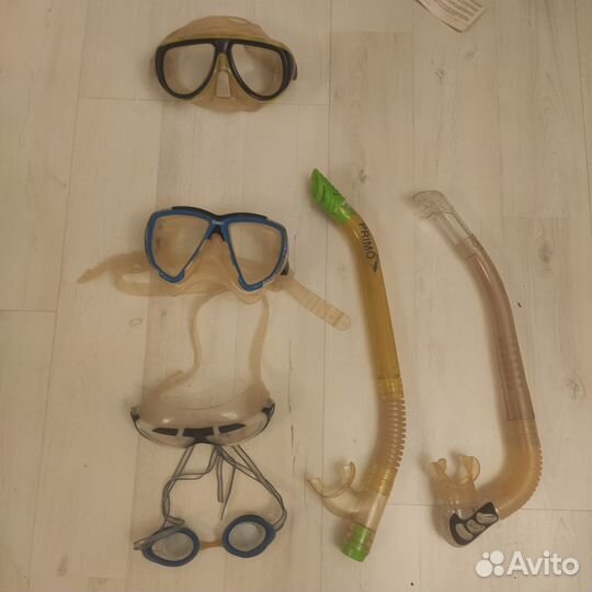 Ласты, маска, трубка бу