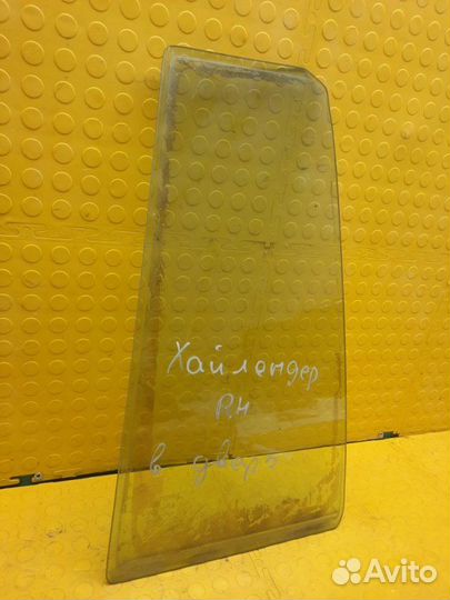 Стекло боковое заднее правое Toyota Highlander 40