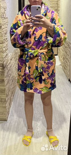 Халат махровый женский