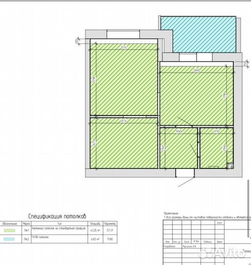 Технический дизайн-проект интерьера