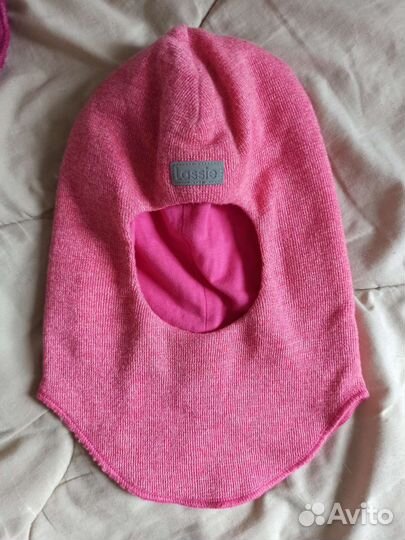 Шапка шлем Lassie для девочки р.50-52 см,р.54 см