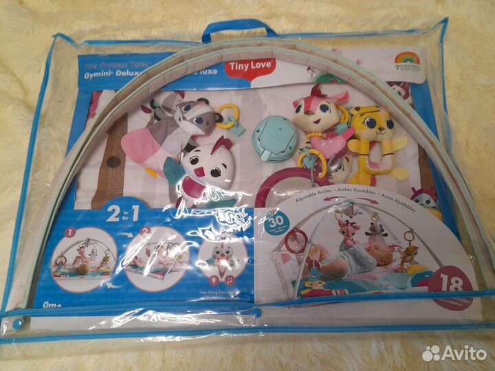 Детский развивающий коврик Tiny love