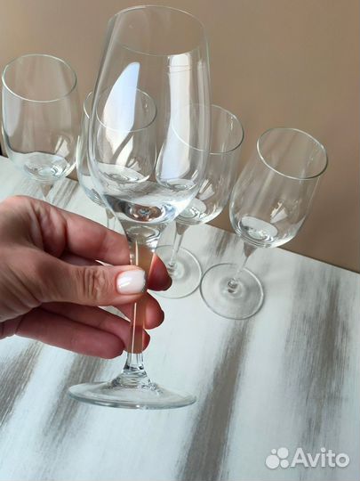 Фужеры чешское стекло СССР