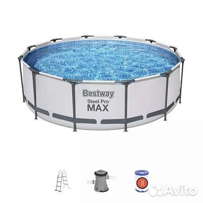 Бассейн каркасный 457х122 см Bestway 56438