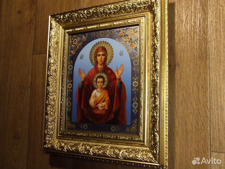 Икона Образ Пресвятой Богородицы Знамение